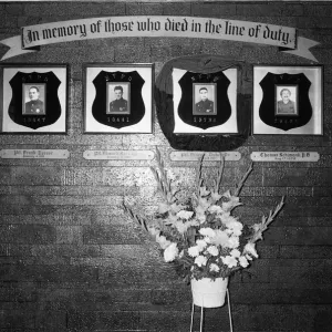 New York Police Department Memorial Print (1981) New York Police Department Memorial Print (1981)