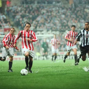Newcastle 1-2 Sunderland, Premier league match at St James Park