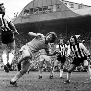 Newcastle 2 - 0 Sunderland English League Division 1 match held at St James Park