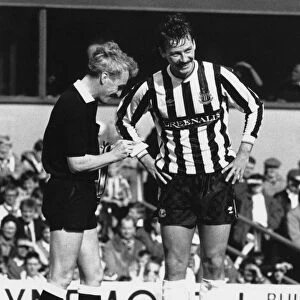 Newcastle 2-1 West Ham, Division Two match at St James Park, Saturday 28th April 1990