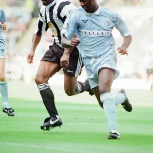 Newcastle 3-0 Coventry, premier league match at St James Park, Saturday 19th August 1995 Newcastle 3-0 Coventry, premier league match at St James Park, Saturday 19th August 1995
