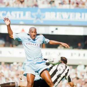 Newcastle 3-0 Coventry, premier league match at St James Park, Saturday 19th August 1995 Newcastle 3-0 Coventry, premier league match at St James Park, Saturday 19th August 1995
