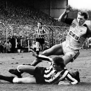 Newcastle 3 -1 Sunderland English League Division 1 match held at St James Park