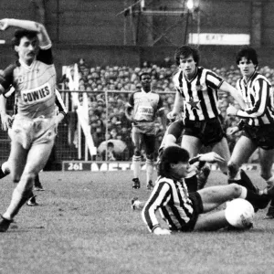 Newcastle 3 -1 Sunderland English League Division 1 match held at St James Park