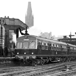 The Newcastle to Carlisle train service changed to diesel on 4th February 1957 The Newcastle to Carlisle train service changed to diesel on 4th February 1957