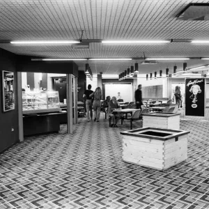 Newcastle Central Library. 27th September 1985