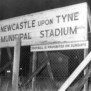 The Newcastle Municipal Sports Stadium in 26th November 1964 The Newcastle Municipal Sports Stadium in 26th November 1964
