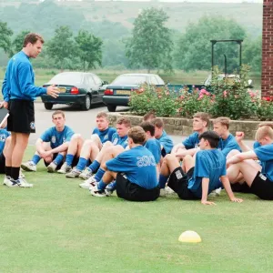 Newcastle United 1994, Pre Season Training, at the clubs training HQ near Durham