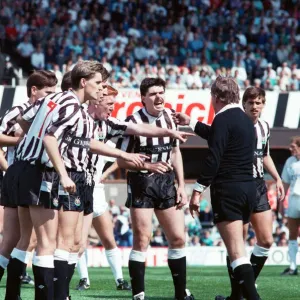 Newcastle United 5 -2 Leeds United, Second Division match held at St James Park Newcastle United 5 -2 Leeds United, Second Division match held at St James Park