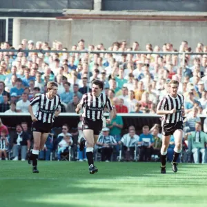 Newcastle United 5 -2 Leeds United, Second Division match held at St James Park Newcastle United 5 -2 Leeds United, Second Division match held at St James Park
