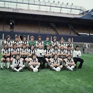 Newcastle United Football Club pose for a squad photograph ahead of the 1978 - 1979