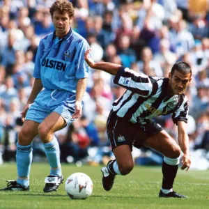 Malcolm Allen Print - Newcastle United 1993