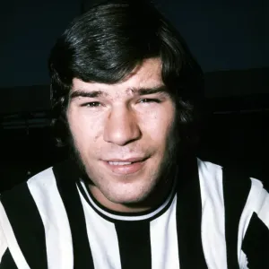 Newcastle United footballer Malcolm MacDonald July 1972 Newcastle United footballer Malcolm MacDonald July 1972