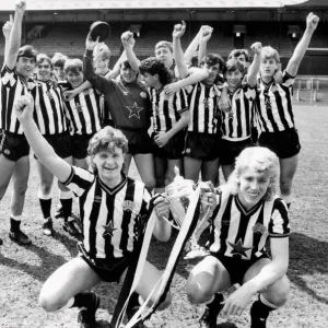 Newcastle United Juniors Team Group photograph 1985. Paul Gascoigne (Gazza Newcastle United Juniors Team Group photograph 1985. Paul Gascoigne (Gazza