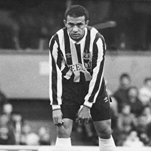 Newcastle United player Mirandinha 3 November 1988. Mirandinha