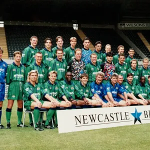 Newcastle United 1994/1995 Print - Keegan's Magpies