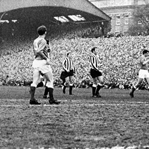 Newcastle United v Glasgow Rangers. Inter-Cities Fairs Cup Semi-Final 2nd