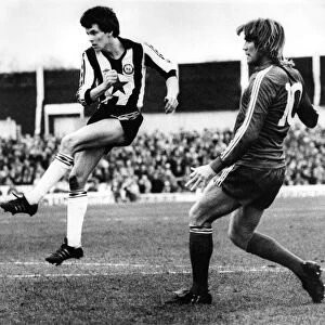 Newcastle United v QPR. Kenny Wharton. 07 / 02 / 81