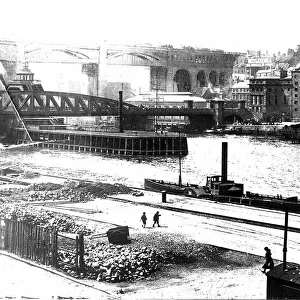 Newcastles Quayside. c. 1910