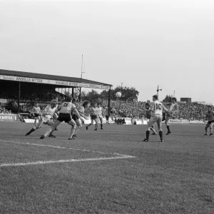 Newport 0-2 Reading, Division Three league match at Rodney Parade Newport 0-2 Reading, Division Three league match at Rodney Parade