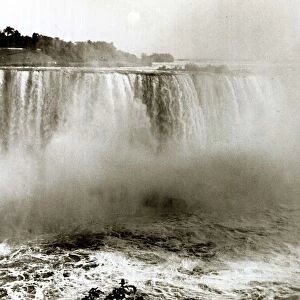 Niagara Falls Canada - April 1970 Waterfalls