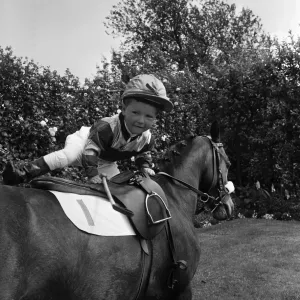 Nicholas Connorton, Young Jockey in Training Print Nicholas Connorton, Young Jockey in Training Print