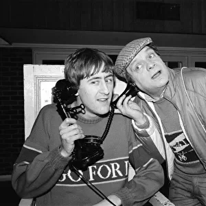 Nicholas Lyndhurst (left) and David Jason who all appear in the BBC TV comedy series