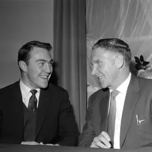 Bill Nicholson and Jimmy Greaves at The Grand Hotel, Sheffield. 18th December 1961 Bill Nicholson and Jimmy Greaves at The Grand Hotel, Sheffield. 18th December 1961