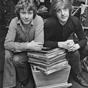 Nick Lowe dark shirt) and Dave Edmunds (in lighter shirt) pictured together in 1979 Nick Lowe dark shirt) and Dave Edmunds (in lighter shirt) pictured together in 1979