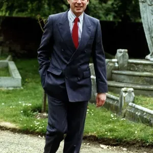 Nick Owen at Jayne Irvings Wedding May 1991 Nick Owen at Jayne Irvings Wedding May 1991
