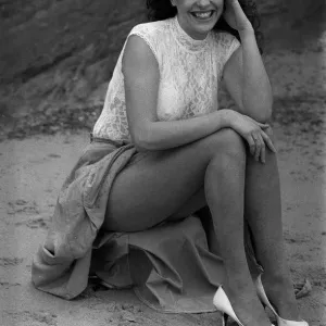 Nicola Reed actress sitting Feb 90 A©Mirrorpix Nicola Reed actress sitting Feb 90 A©Mirrorpix