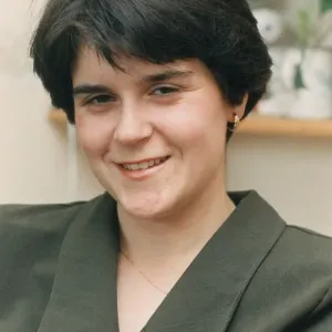 Nicola Sturgeon of Dreghorn Ayrshire S. N. P Candidate 23rd August 1991