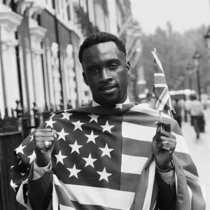 Nigel Benn promoting his next fight with American Tim Williams which will be held Nigel Benn promoting his next fight with American Tim Williams which will be held