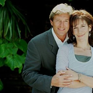 Nigel Havers Actor and Jane Gurnett Actress August 1998 stars of the new series of