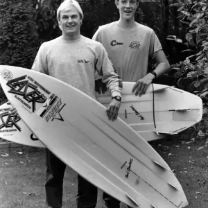 Scarborough Surfing Champions Print, Circa 1985