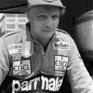Niki Lauda Print - Brands Hatch July 1982