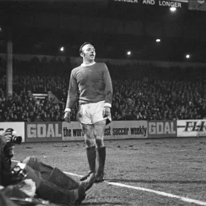 Nobby Stiles in action during the 1970 FA Cup Semi-Final Print