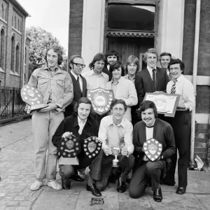 Nobby Stiles presents trophies at Sacred Heart YC, Linthorpe Road. 1971 Nobby Stiles presents trophies at Sacred Heart YC, Linthorpe Road. 1971