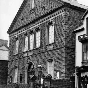 Noddfa Chapel in Treorchy, a village in the county borough of Rhondda Cynon Taf Noddfa Chapel in Treorchy, a village in the county borough of Rhondda Cynon Taf