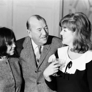 Noel Coward Reception for cast members in Manchester where he celebrates two Noel Coward Reception for cast members in Manchester where he celebrates two