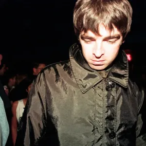 Noel Gallagher at the launch of The Rolling Stones video Circus Noel Gallagher at the launch of The Rolling Stones video Circus