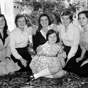 The Nolan Sisters Print: A 1974 Photo of Six Sisters