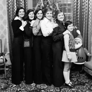 Christmas 1974 Print of The Nolan Sisters on The Morecambe and Wise Show Christmas 1974 Print of The Nolan Sisters on The Morecambe and Wise Show