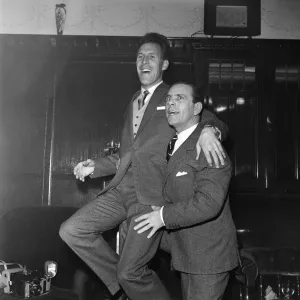 Norman Wisdom and Bruce Forsyth. November 1959 Norman Wisdom and Bruce Forsyth. November 1959