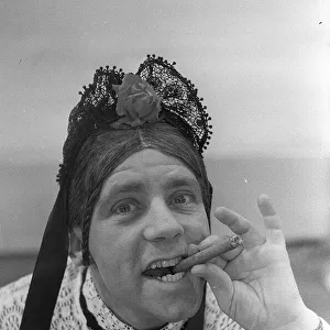 Norman Wisdom comedy actor as Charlies Aunt February 1958