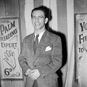Norman Wisdom at rehearsal for TV Programme - February 1952