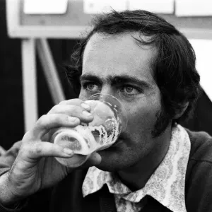 Norman Wood after the mornings game in Southport. 25th May 1973 Norman Wood after the mornings game in Southport. 25th May 1973
