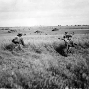 Normandy: British Infantry and Armour Attack. The British attack between Tilly Normandy: British Infantry and Armour Attack. The British attack between Tilly