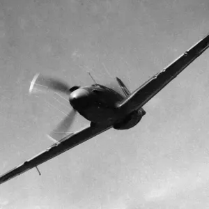 A North American Mustang Mark I being assembled in the United Kingdom for the Royal Air A North American Mustang Mark I being assembled in the United Kingdom for the Royal Air