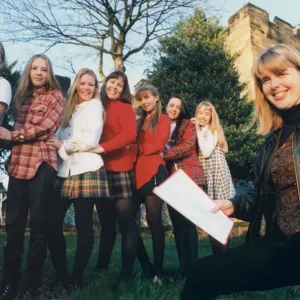 Byker Grove Christmas Single Print 1994
